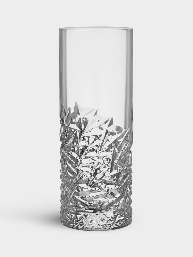 ORREFORS Cylinder vase 37cm